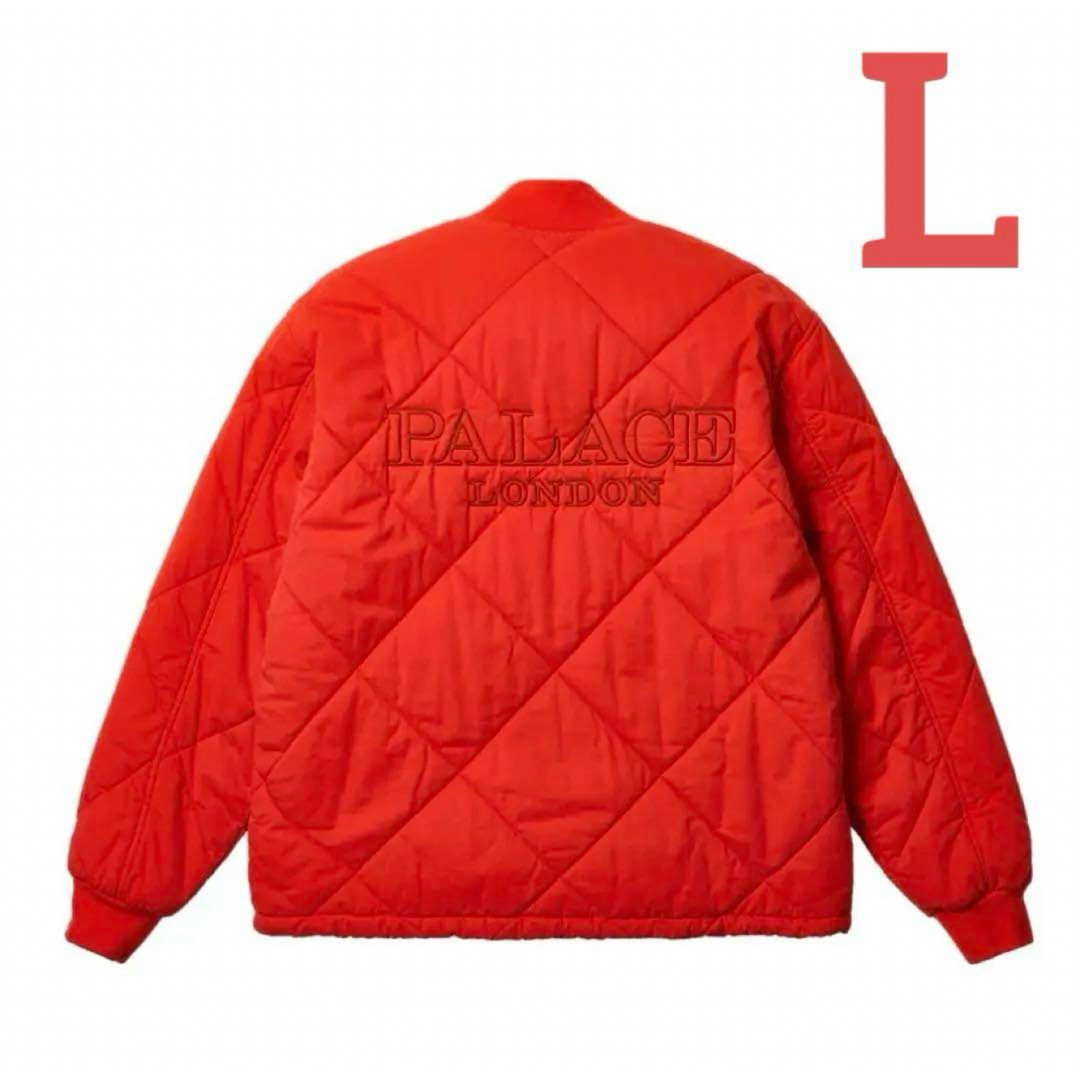 PALACE(パレス)のpalace D-QUILT BOMBER TIGER ORANGE L メンズのジャケット/アウター(ブルゾン)の商品写真