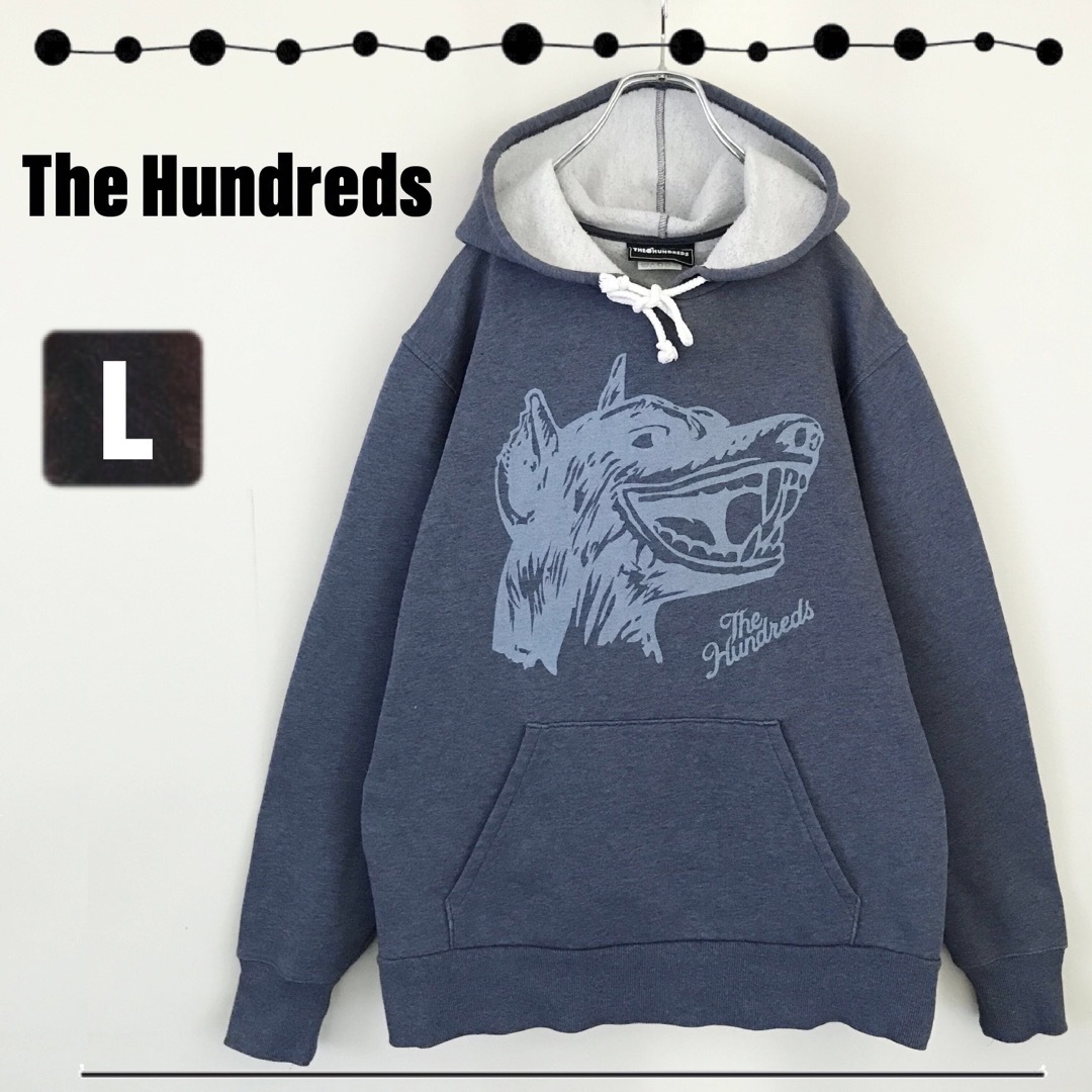 THE HUNDREDS(ザハンドレッツ)のThe Hundreds★ハウンドドッグ★抜染プリント★スウェットパーカー メンズのトップス(パーカー)の商品写真