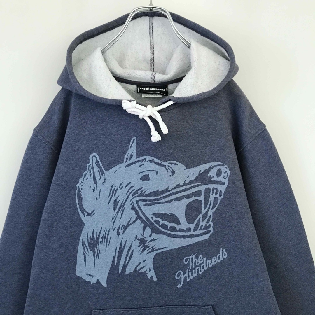 THE HUNDREDS(ザハンドレッツ)のThe Hundreds★ハウンドドッグ★抜染プリント★スウェットパーカー メンズのトップス(パーカー)の商品写真