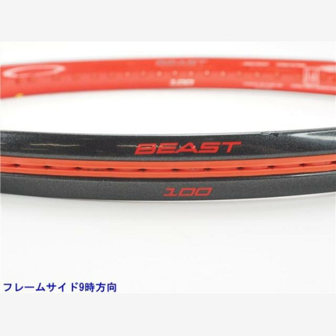 Prince(プリンス)の中古 テニスラケット プリンス ビースト 100 (300g) 2017年モデル (G2)PRINCE BEAST 100 (300g) 2017 硬式テニスラケット スポーツ/アウトドアのテニス(ラケット)の商品写真