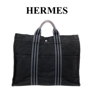 Hermes - エルメス HERMES ドーヴィル MMサイズ ネイビーの通販｜ラクマ