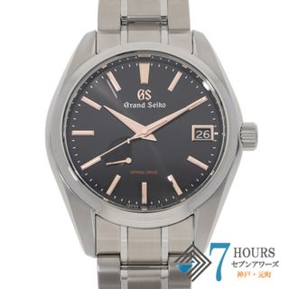 セイコー(SEIKO)の【118909】SEIKO セイコー  SBGA401/9R65-0DH0 GS ヘリテージコレクション ブティック限定 ブラックダイヤル SS スプリングドライブ ギャランティーカード 純正ボックス 腕時計 時計 WATCH メンズ 男性 男 紳士【中古】(腕時計(アナログ))