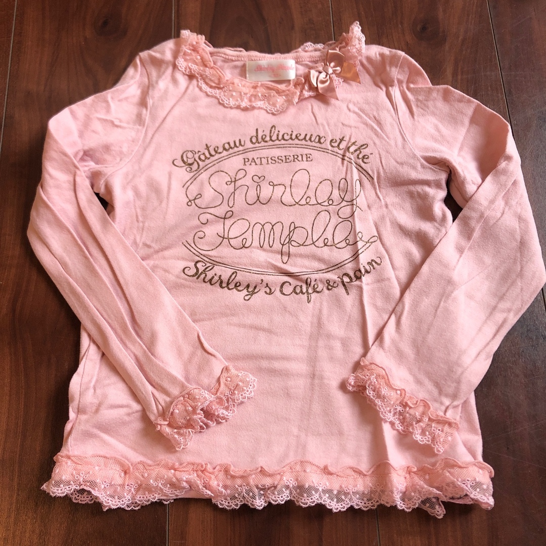 Shirley Temple(シャーリーテンプル)のシャーリーテンプル⭐︎カットソー⭐︎長袖Tシャツ120 110 キッズ/ベビー/マタニティのキッズ服女の子用(90cm~)(Tシャツ/カットソー)の商品写真