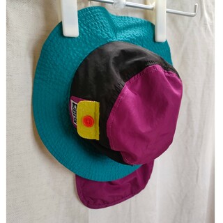 アンパサンド(ampersand)の✦キッズ帽子✦　AMPERSAND ハット　日除け付き　50cm(帽子)