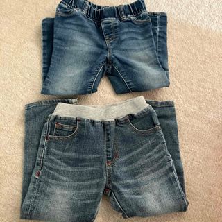 ギャップキッズ(GAP Kids)のデニムセットBaby GAP デニム　3歳　インディゴ　ジーンズ　男女兼用(パンツ/スパッツ)