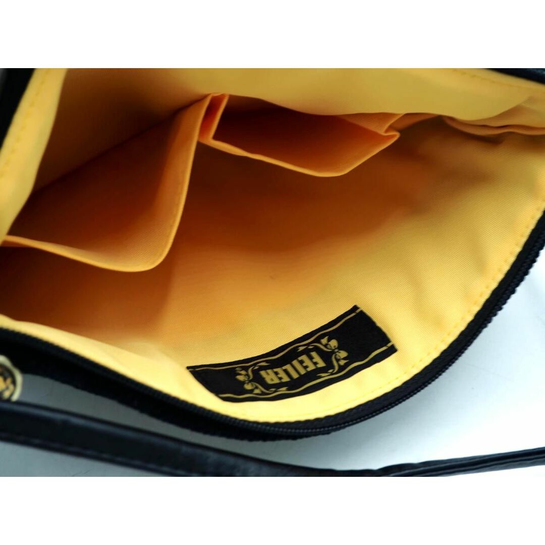 FEILER(フェイラー)のFEILER フェイラー 花柄 ショルダー バッグ 黒 ■■ レディース レディースのバッグ(ショルダーバッグ)の商品写真