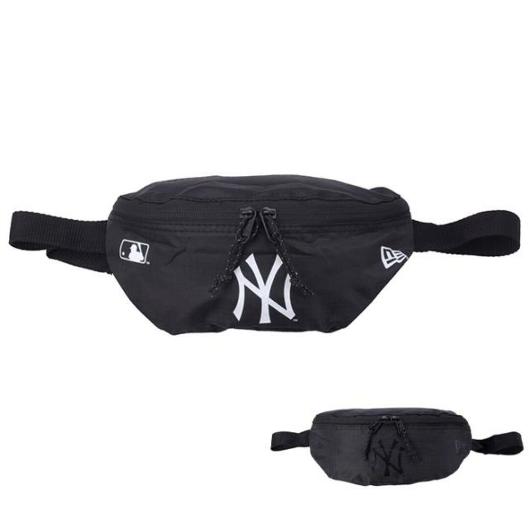 NEW ERA(ニューエラー)のNEW ERA ニューエラ MINI WAIST BAG ミニ ウエストバッグ 60137393 / 60137398  ボディバッグ ブラック 黒 2.ブラックブラック one szie メンズのバッグ(ボディーバッグ)の商品写真