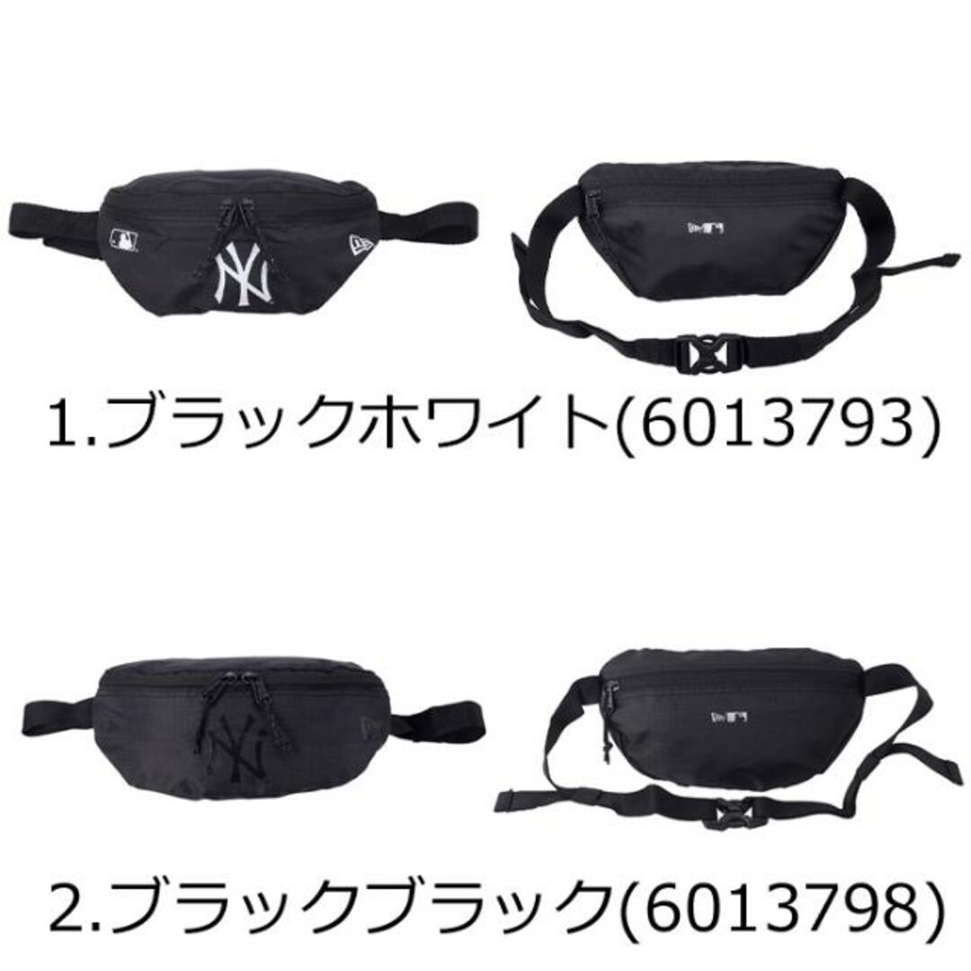 NEW ERA(ニューエラー)のNEW ERA ニューエラ MINI WAIST BAG ミニ ウエストバッグ 60137393 / 60137398  ボディバッグ ブラック 黒 2.ブラックブラック メンズのバッグ(ボディーバッグ)の商品写真