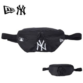 NEW ERA - NEW ERA ニューエラ MINI WAIST BAG ミニ ウエストバッグ 60137393 / 60137398  ボディバッグ ブラック 黒 2.ブラックブラック