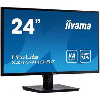 イーヤマ(iiyama)の外付けディスプレイ モニター 23.6型 iiyama X2474HS-B2(ディスプレイ)