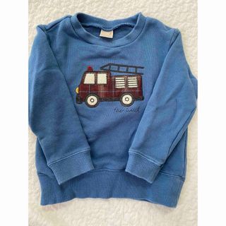 プティマイン(petit main)のpetit main 消防車トレーナー(Tシャツ/カットソー)