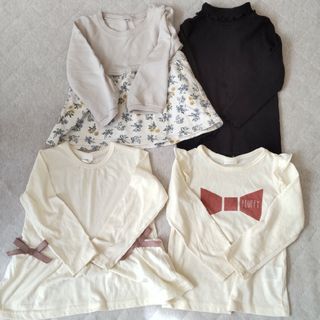 エスケープ(SKAPE)の女の子カットソー　100サイズ(Tシャツ/カットソー)