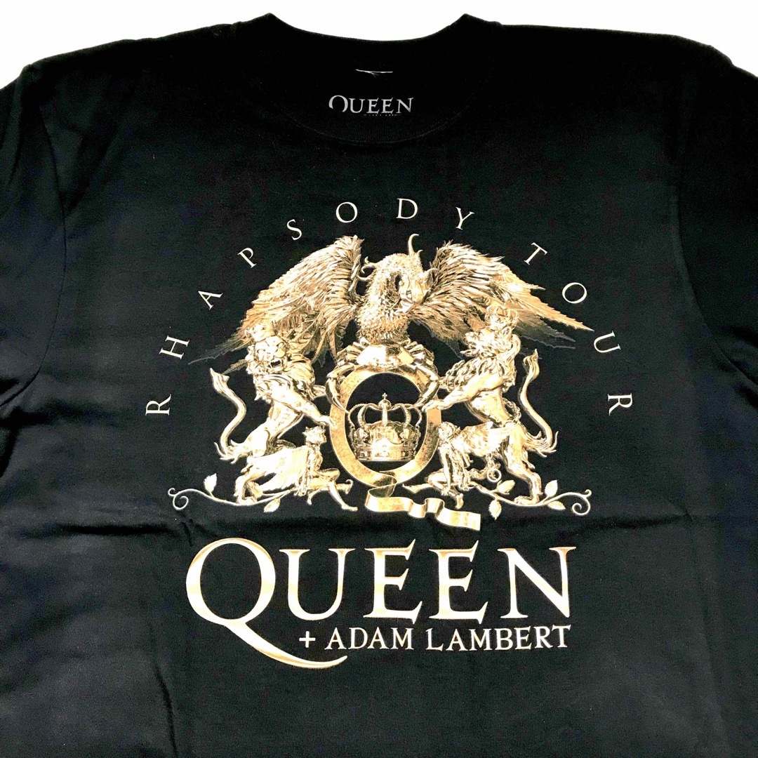 Queen(クイーン)の新品 【XL】クイーン 2024 ツアー Tシャツ 黒 QUEEN エンタメ/ホビーのタレントグッズ(ミュージシャン)の商品写真
