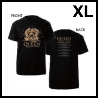 Queen - 新品 【XL】クイーン 2024 ツアー Tシャツ 黒 QUEEN