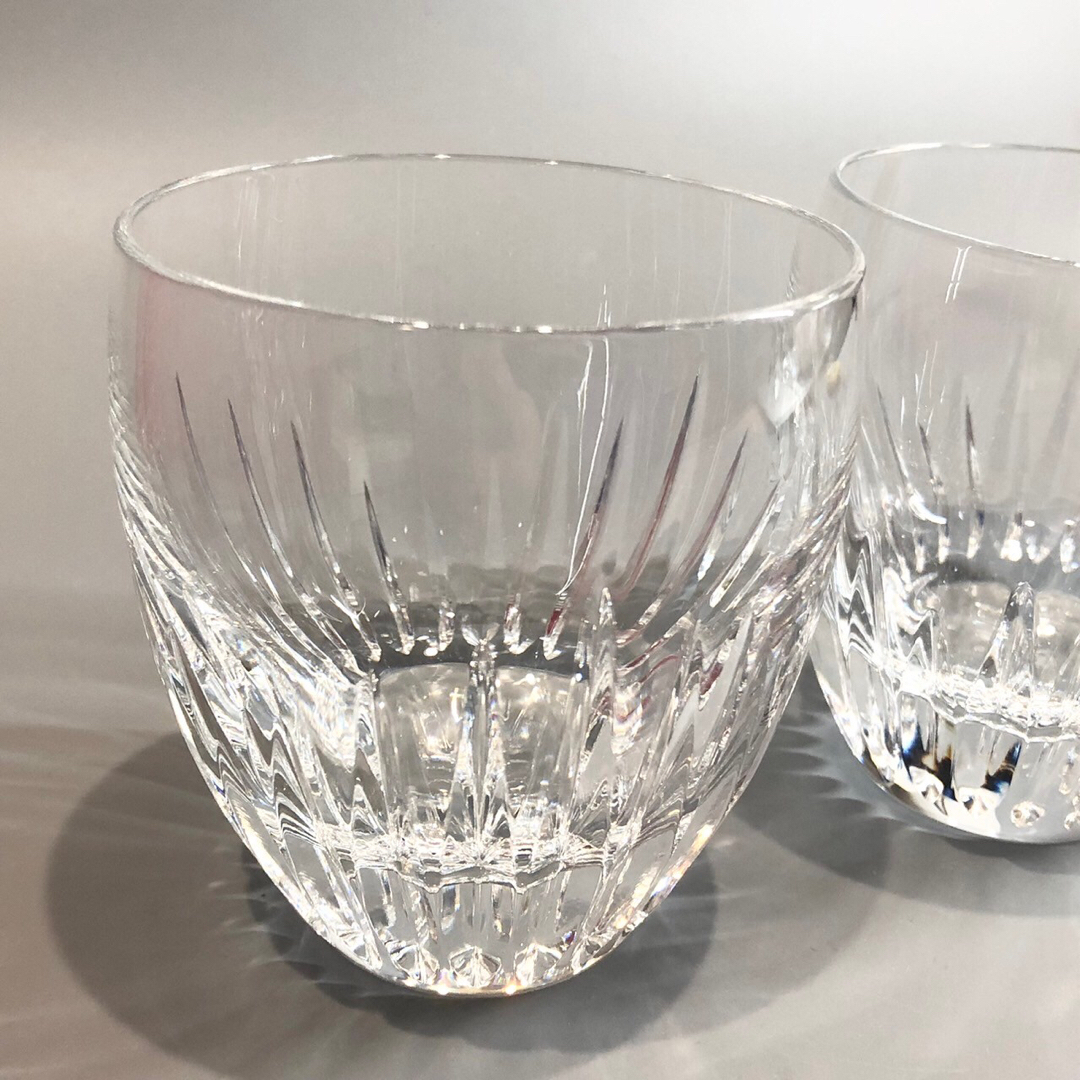 Baccarat(バカラ)の極 美品 Baccarat バカラ マッセナ タンブラー ロックグラス ペア インテリア/住まい/日用品のキッチン/食器(タンブラー)の商品写真