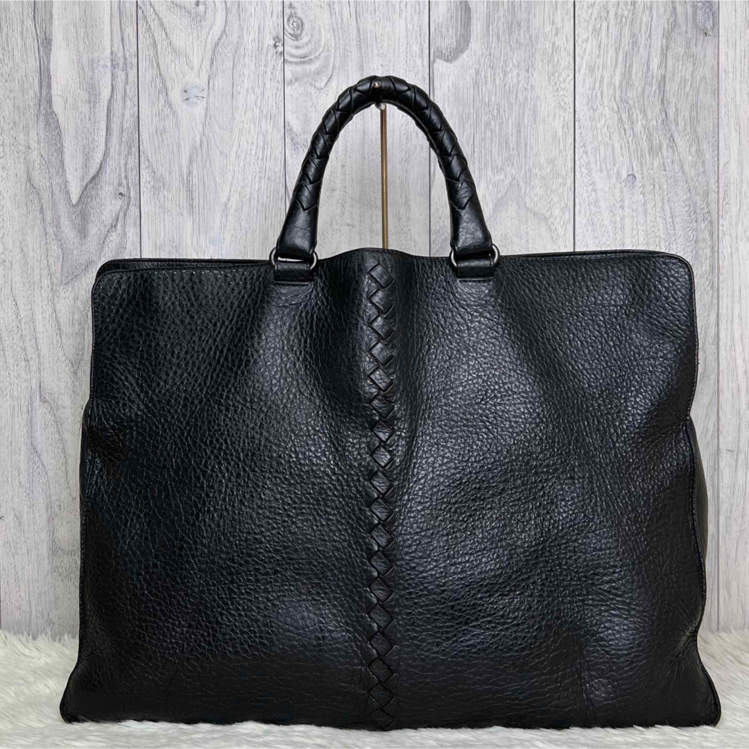 Bottega Veneta(ボッテガヴェネタ)の人気♡A4♡ボッテガヴェネタ イントレチャート レザー 2way ビジネスバッグ メンズのバッグ(ビジネスバッグ)の商品写真