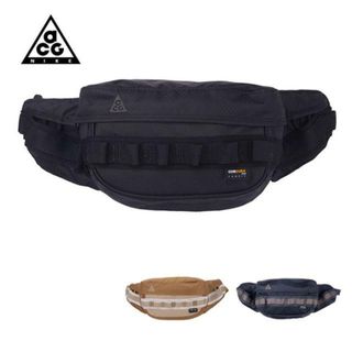 ナイキ(NIKE)のNIKE ACG ナイキ エーシージーKarst Smit Waist pack カルストウエストパック CK7511 メンズ ユニセックス ボディバッグ ブラック 黒 カーキ ダークスモークグレー  1.ブラック(ウエストポーチ)