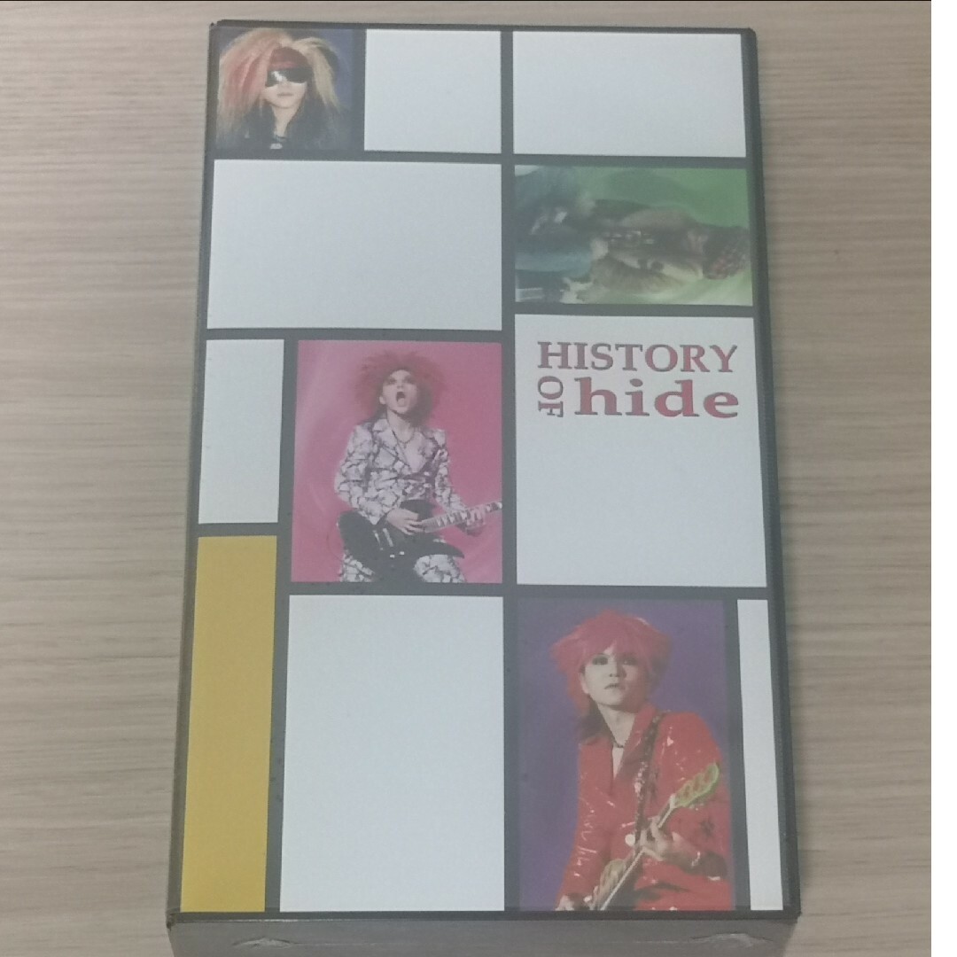 新品◆HISTORY OF hide CD vol.1&2＋VHSセット エンタメ/ホビーのCD(ポップス/ロック(邦楽))の商品写真