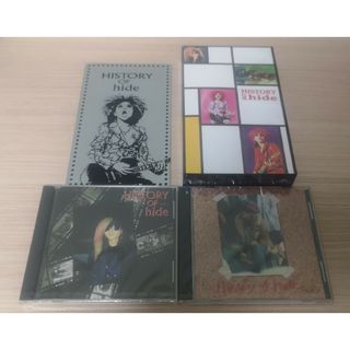 新品◆HISTORY OF hide CD vol.1&2＋VHSセット(ポップス/ロック(邦楽))