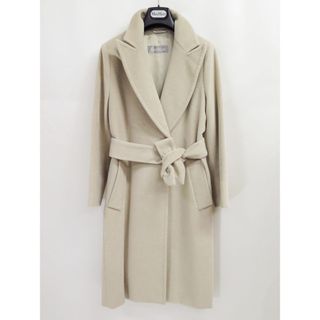 マックスマーラ(Max Mara)のMaxMara マックスマーラ ウール アンゴラ ベルテッド チェスター コート(チェスターコート)