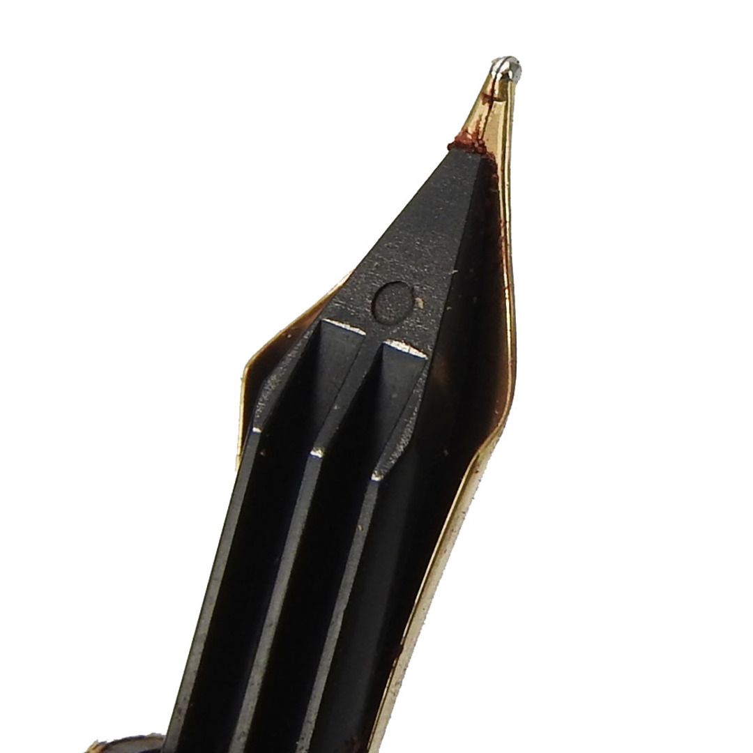 MONTBLANC(モンブラン)の【中古】 モンブラン 万年筆 マイスターシュテュック 4810 プラスチック メタル ブラック ゴールド ペン先 14K刻印 プレゼント 文房具 MONTBLANC インテリア/住まい/日用品の文房具(その他)の商品写真