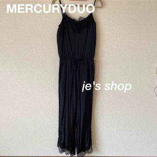 マーキュリーデュオ(MERCURYDUO)の【短期SALE中❣️】MERCURYDUO 裾レースオールインワン(オールインワン)