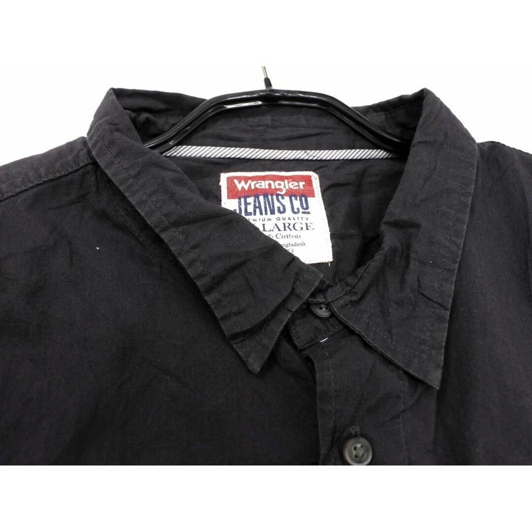 Wrangler(ラングラー)のWrangler ラングラー 大きいサイズ 長袖 シャツ size3XL/チャコール ◇■ メンズ メンズのトップス(シャツ)の商品写真