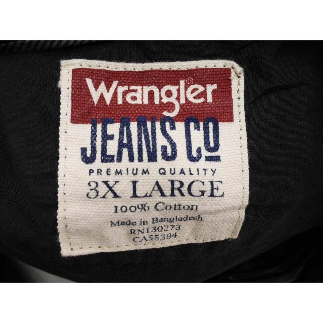 Wrangler(ラングラー)のWrangler ラングラー 大きいサイズ 長袖 シャツ size3XL/チャコール ◇■ メンズ メンズのトップス(シャツ)の商品写真