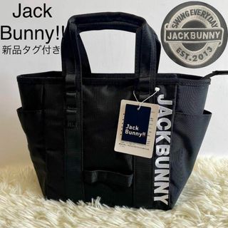 JACK BUNNY!! - 【新品タグ付き】Jack Bunny!! トートバッグ 黒 ロゴ 刺繍