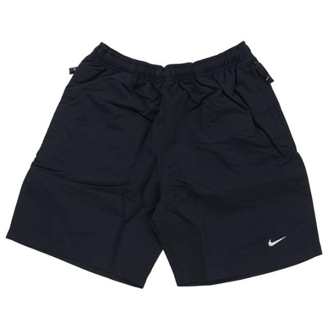 NIKE(ナイキ)の【メール便】NIKE LAB ナイキ ラボ Solo Swoosh Short ソロスウッシュショート DM4400 メンズ ショートパンツ ブラック 黒 ブルー レッド 赤 マルチホワイト 1.ブラック メンズのパンツ(ショートパンツ)の商品写真