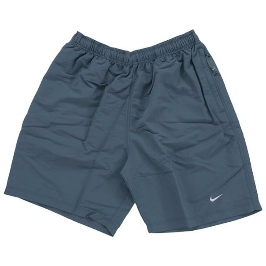 NIKE(ナイキ)の【メール便】NIKE LAB ナイキ ラボ Solo Swoosh Short ソロスウッシュショート DM4400 メンズ ショートパンツ ブラック 黒 ブルー レッド 赤 マルチホワイト 1.ブラック メンズのパンツ(ショートパンツ)の商品写真