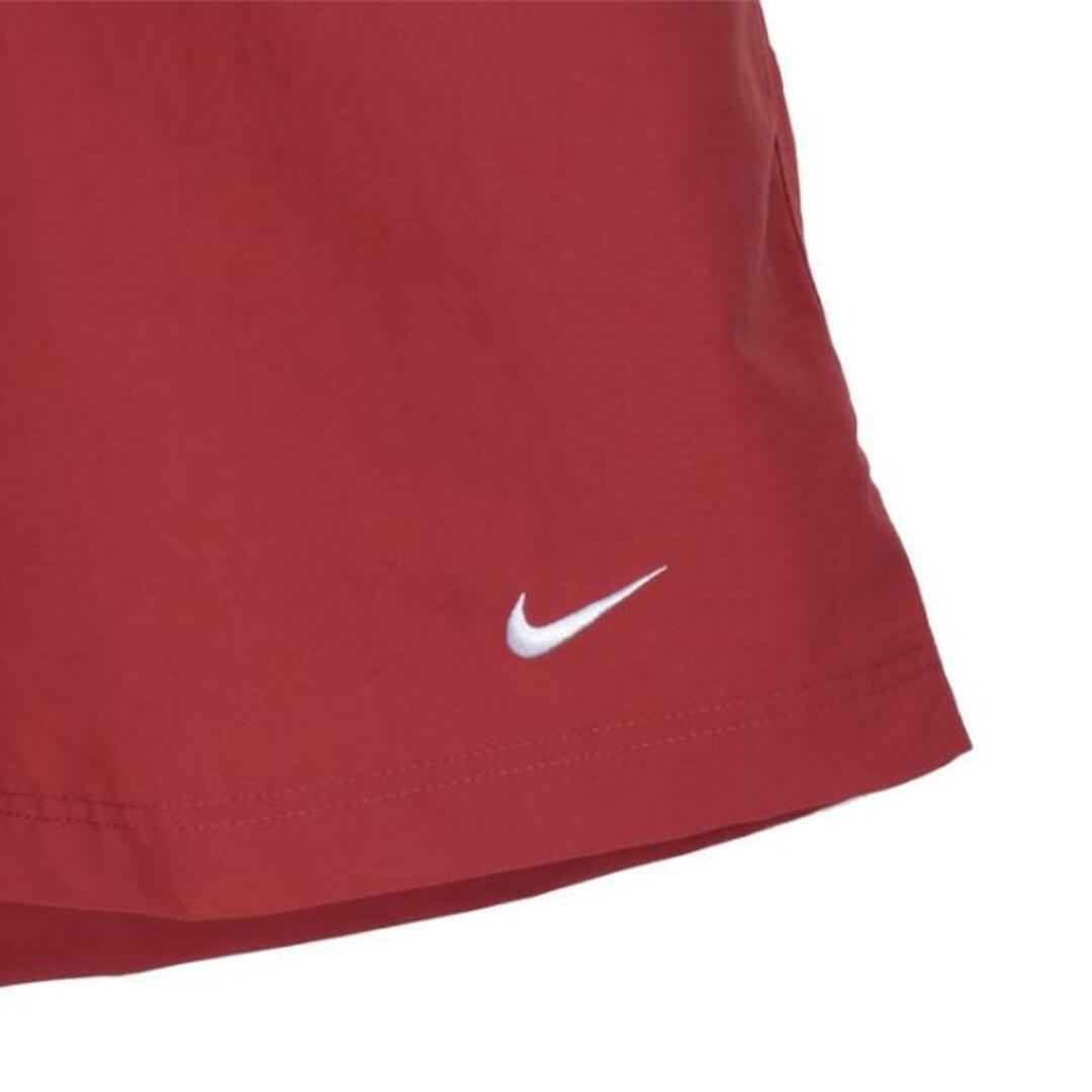 NIKE(ナイキ)の【メール便】NIKE LAB ナイキ ラボ Solo Swoosh Short ソロスウッシュショート DM4400 メンズ ショートパンツ ブラック 黒 ブルー レッド 赤 マルチホワイト 3.レッド メンズのパンツ(ショートパンツ)の商品写真