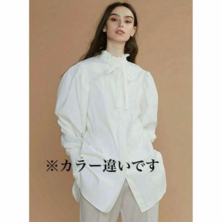 ダブルスタンダードクロージング(DOUBLE STANDARD CLOTHING)の美品 ダブルスタンダードクロージング ボウタイロングブラウス(シャツ/ブラウス(長袖/七分))