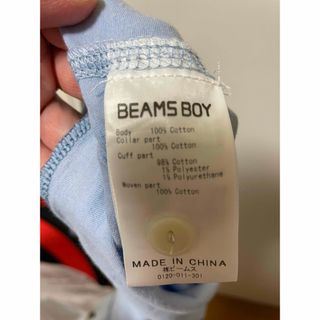 BEAMS BOY - BEAMS BOY⭐️バックディティール1BヘンリーネックTの通販