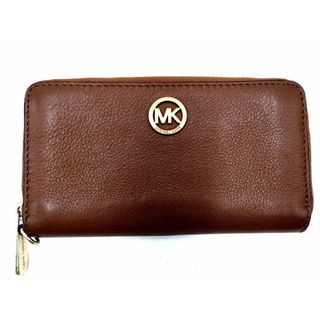 マイケルコース(Michael Kors)のMICHAEL KORS マイケルコース 35F4GFTE3L ラウンドジップ 財布 ブラウン ■■ レディース(財布)