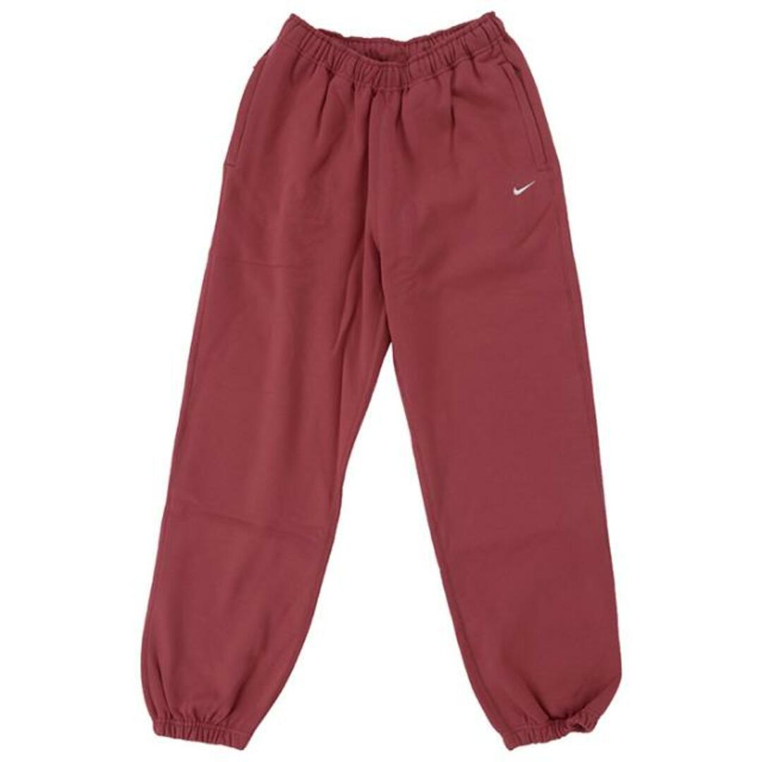 NIKE(ナイキ)のNIKE ナイキ Solo Swoosh Fleece Pant ソロ スウッシュ フリース パンツ CW5565 レディース  ボトムス マルチホワイト グレーブルー レッド 3.レッド メンズのパンツ(ワークパンツ/カーゴパンツ)の商品写真