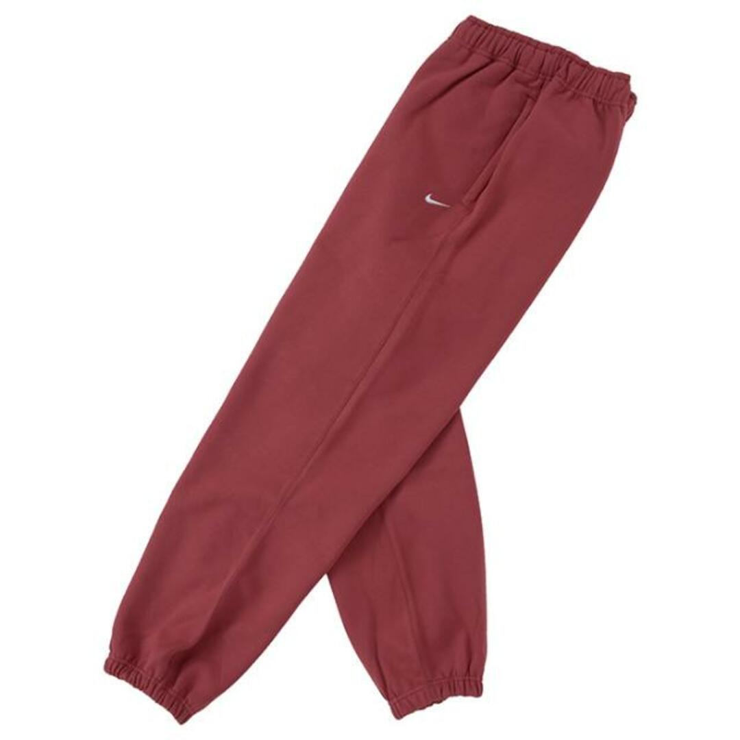 NIKE(ナイキ)のNIKE ナイキ Solo Swoosh Fleece Pant ソロ スウッシュ フリース パンツ CW5565 レディース  ボトムス マルチホワイト グレーブルー レッド 3.レッド メンズのパンツ(ワークパンツ/カーゴパンツ)の商品写真