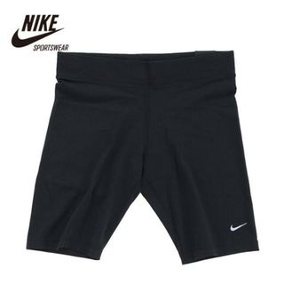 ナイキ(NIKE)の【メール便】NIKE NSW ナイキ W Nsw Essntl Mr Biker Short  エッセンシャルバイカーショーツ CZ8526 010 レディース レギンス ブラック 黒 ブラック(ショーツ)