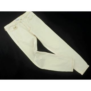 ザラ(ZARA)のZARA ザラ テーパード デニムパンツ size38/オフホワイト ■■ レディース(デニム/ジーンズ)