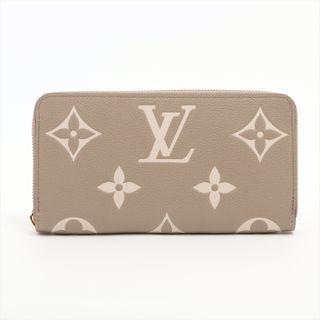 ルイヴィトン(LOUIS VUITTON)のヴィトン ジッピーウォレット   グレー レディース 長財布(財布)