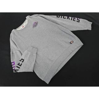 ディッキーズ(Dickies)のDickies ディッキーズ オーバーサイズ ロゴ スウェット sizeM/グレー ◇■ レディース(トレーナー/スウェット)