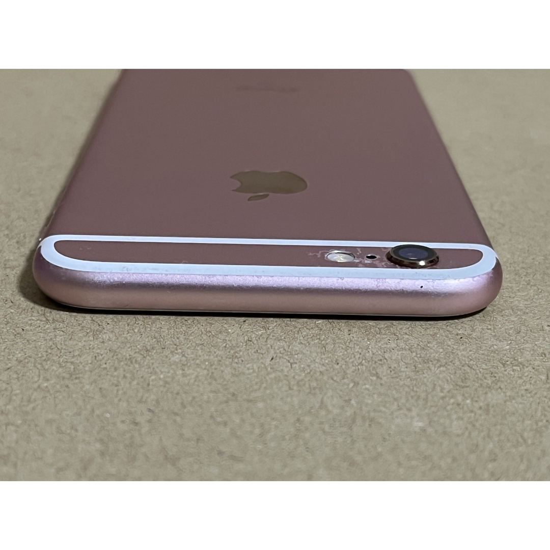 iPhone(アイフォーン)の<バッテリー新品> iPhone6s 16GB SIMフリー ローズゴールド スマホ/家電/カメラのスマートフォン/携帯電話(スマートフォン本体)の商品写真