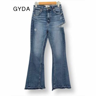 ジェイダ(GYDA)のGYDA H/W SIDE RIPPED SHAPELY LINEデニムパンツ(デニム/ジーンズ)