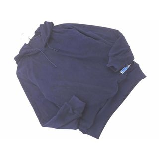 チャンピオン(Champion)のChampion チャンピオン リバーシブル 2WAY プルオーバー パーカー sizeS/紺 ◇■ メンズ(パーカー)