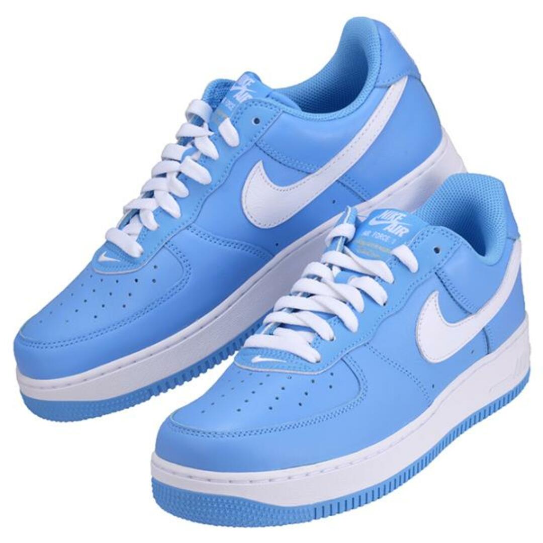 NIKE(ナイキ)のNIKE ナイキ AIR FORCE 1 LOW RETRO エアフォース レトロ DM0576 メンズ スニーカー ホワイト 白 ブルー 水色 3.ブルー メンズの靴/シューズ(スニーカー)の商品写真