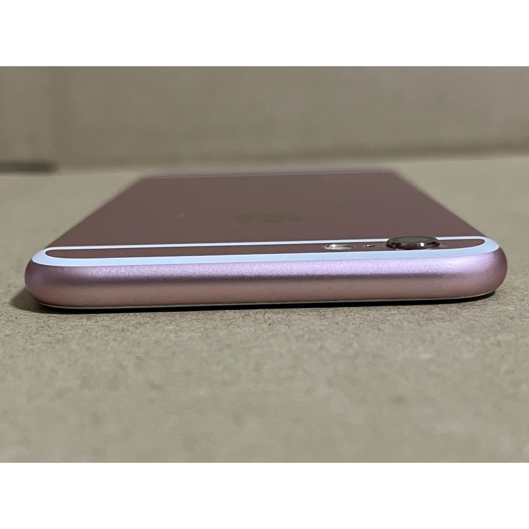 iPhone(アイフォーン)の<バッテリー新品> iPhone6s 16GB SIMフリー ローズゴールド スマホ/家電/カメラのスマートフォン/携帯電話(スマートフォン本体)の商品写真