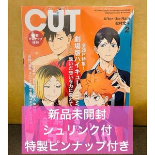 バンダイ(BANDAI)の【新品シュリ付】CUT2月号　劇場版ハイキューゴミ捨て場の決戦 特製ピンナップ付(少年漫画)