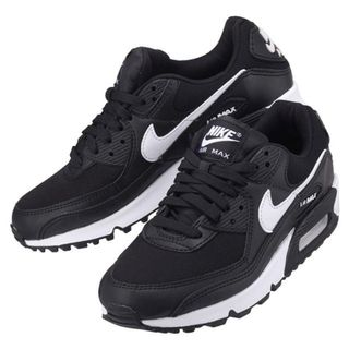 ナイキ(NIKE)のNIKE ナイキ WMNS AIR MAX 90 エアマックス DH8010 100 / DH8010 002 レディース スニーカー ホワイト 白 ブラック 黒 2.ブラックホワイト(スニーカー)