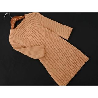 ロペピクニック(Rope' Picnic)のRope Picnic ロペピクニック ニット カットソー size0/ブラウン ◇■ レディース(カットソー(長袖/七分))