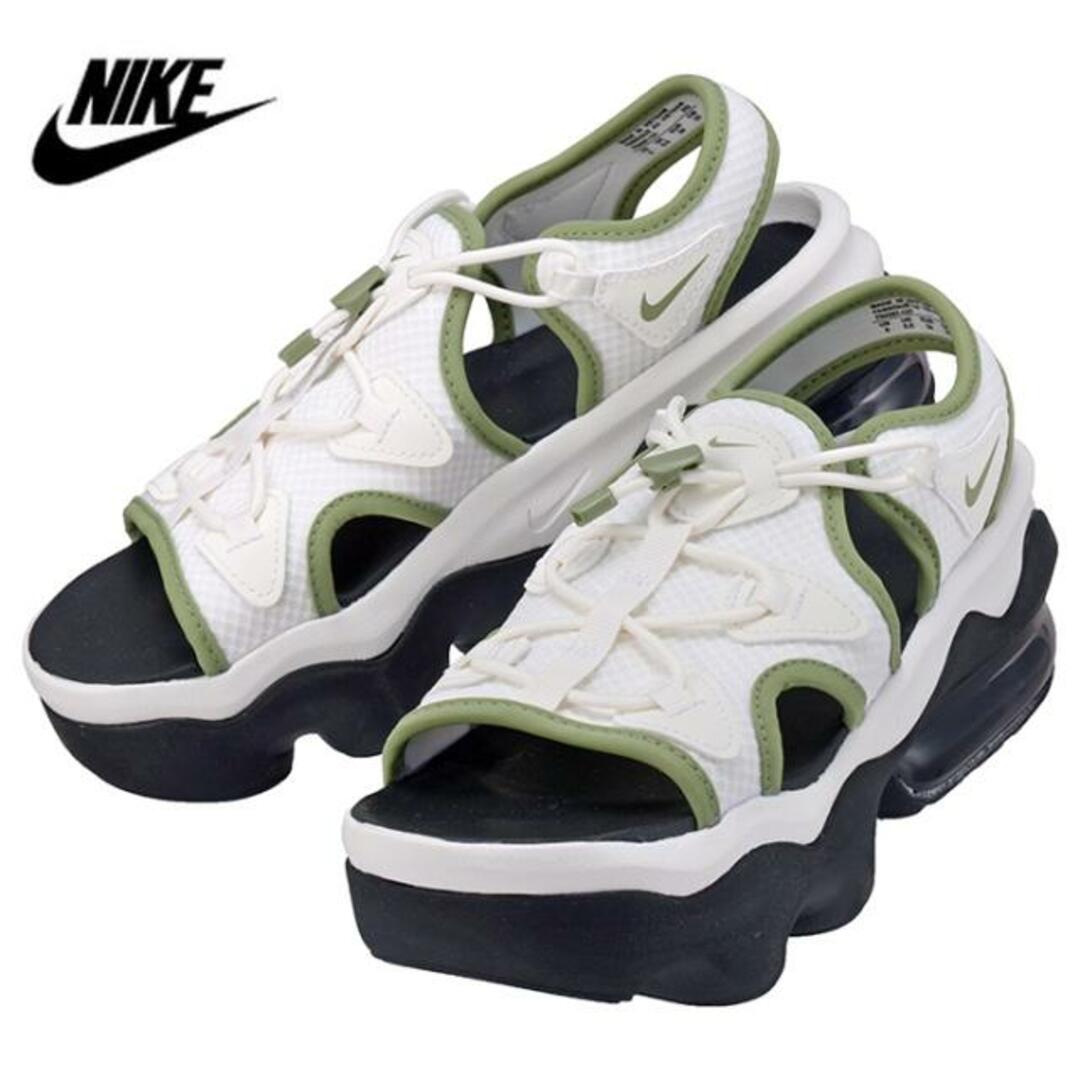 NIKE(ナイキ)の ナイキ WMNS AIR MAX KOKO SANDAL TRK3 エアマックス ココ サンダル FN4287 121 レディース ホワイト 白 ホワイトグリーン レディースの靴/シューズ(サンダル)の商品写真